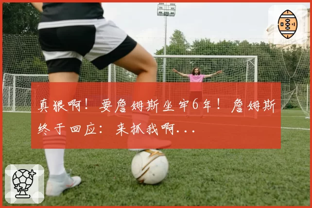 真狠啊!要詹姆斯坐牢6年!詹姆斯终于回应:来抓我啊...